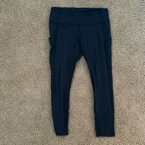 Lululemon dark blue navy leggings in size 12 women’s